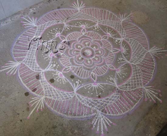 Rangoli Flower