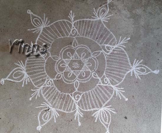 Small rangoli