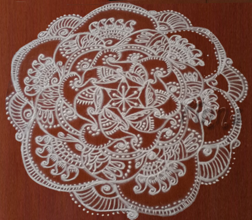 muggulu, rangoli, rangavalli, dotless kolam