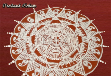 round rangoli, muggulu, rangavallika