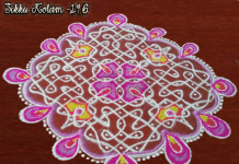 muggulu, chikku, pulli kolam
