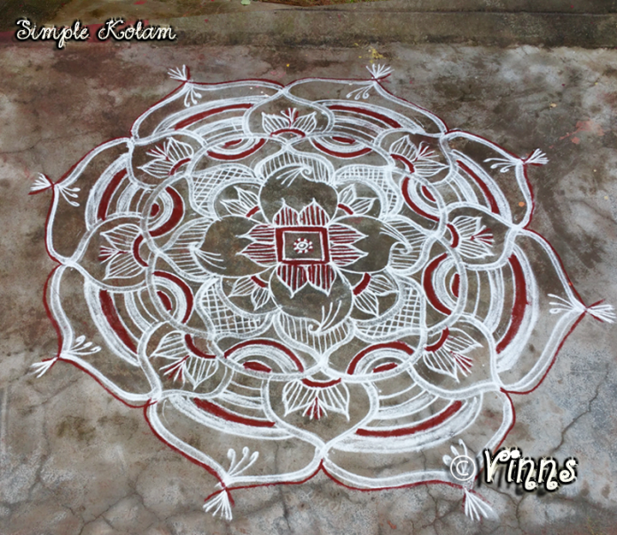 muggulu, dotless kolam, pulli kolam