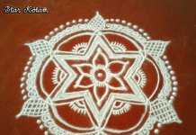 muggulu, small kolams, daily kolams, apartment