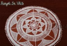freehand kolam, Mandala