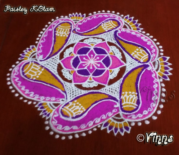 mango design, simple method to draw paisleys