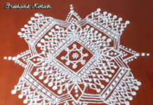 padikolam, freehand kolam