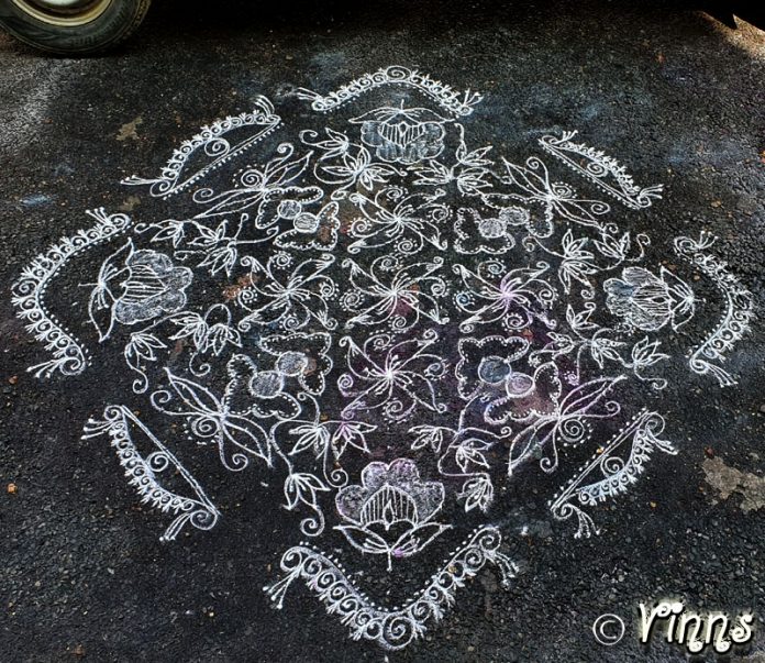 big kolam, muggulu