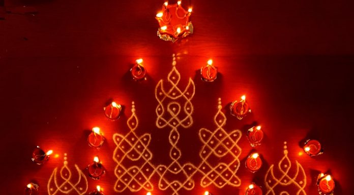 Karthigai kolam, agal vilakku, vilakku kolam, diya rangoli, margazhi kolam,13 dots, sikku kolam,