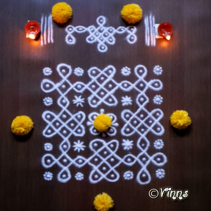 margazhi kolam, sikku kolam, big kolams, margazhi, tippudu muggulu, daily kolams, margazhi big kolam, flower kolam, margazhi Kolam,