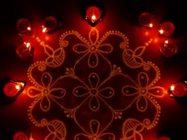 9 Dots Flower Kolam || Karthigai Deepa Kolam || Diya Rangoli Karthigai kolam, agal vilakku, vilakku kolam, diya rangoli, margazhi kolam,13 dots, sikku kolam,