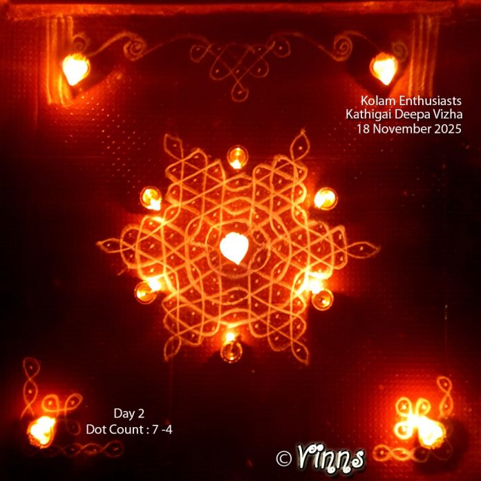 karthigai kolam, karthigai deepam,